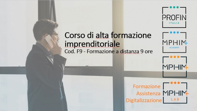 F9 - Corso di alta formazione imprenditoriale